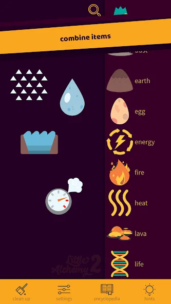 Скачать Little Alchemy 2 — Модификация Все элементы уже открыты — скриншот 4