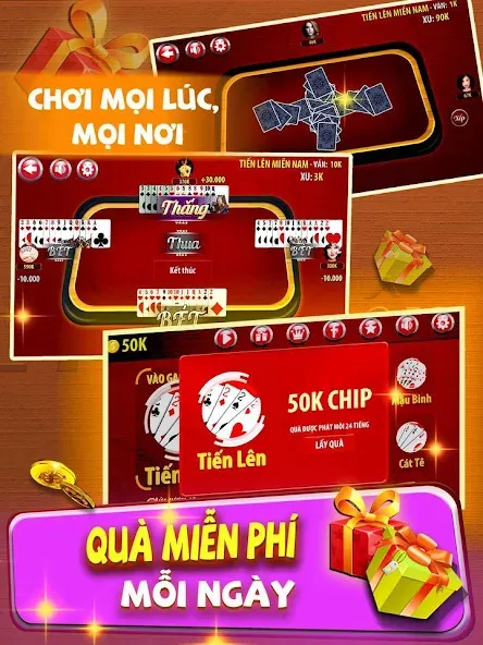 Скачать Tiến Lên Miền Nam - Tien Len на телефон — Без рекламы и бесконечные монеты — скриншот 3