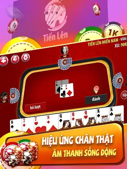 Скачать Tiến Lên Miền Nam - Tien Len на телефон — Без рекламы и бесконечные монеты — скриншот 4