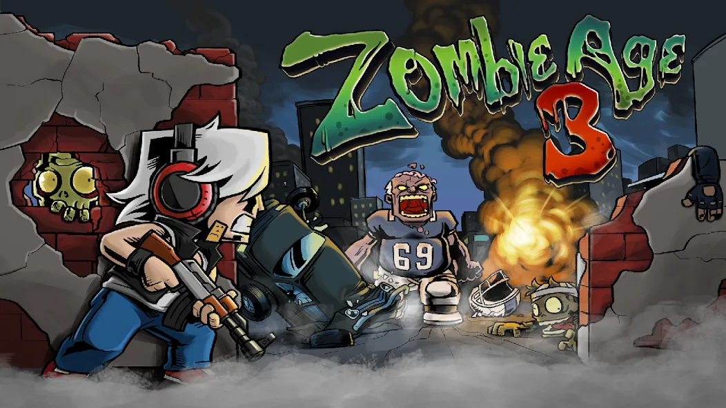 Zombie Age 3 Premium: Survival на Андроид — Без рекламы и много денег — скриншот 1