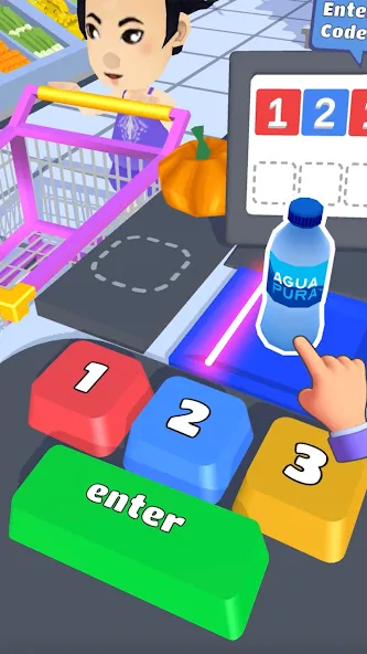 Скачать Hypermarket 3D на Android — Безлимитные деньги и все уровни открыты — скриншот 2