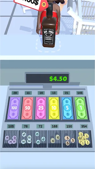 Скачать Hypermarket 3D на Android — Безлимитные деньги и все уровни открыты — скриншот 3