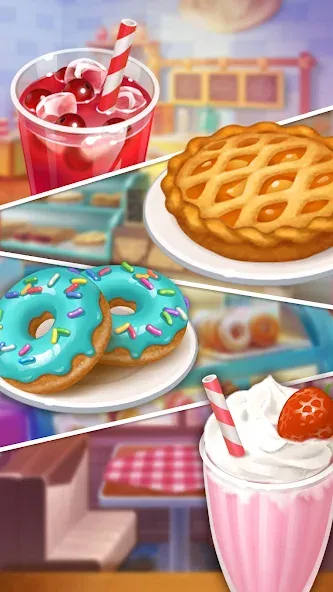 Скачать взломанную Sweet Escapes: Build A Bakery — Безлимитные монеты и энергии — скриншот 3