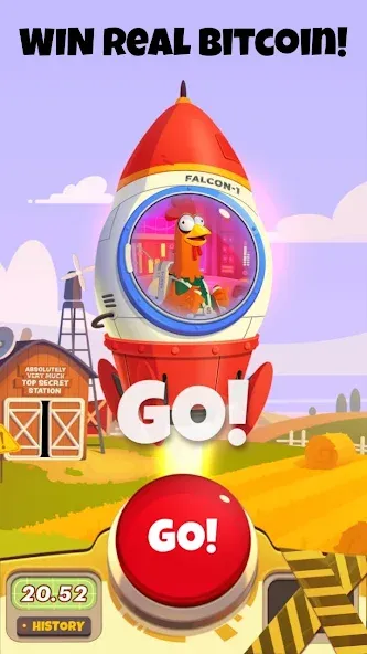 Скачать Chicken or Crash! Win Bitcoin. MOD APK — Безлимитные биткоины и жизни — скриншот 2 Скачать Chicken or Crash! Win Bitcoin. MOD APK — Безлимитные биткоины и жизни — скриншот 2