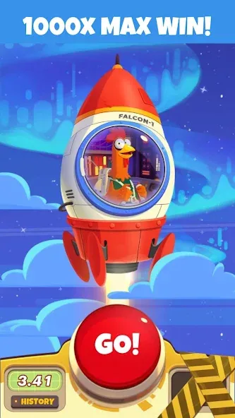 Скачать Chicken or Crash! Win Bitcoin. MOD APK — Безлимитные биткоины и жизни — скриншот 3 Скачать Chicken or Crash! Win Bitcoin. MOD APK — Безлимитные биткоины и жизни — скриншот 3