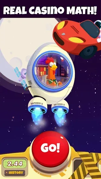 Скачать Chicken or Crash! Win Bitcoin. MOD APK — Безлимитные биткоины и жизни — скриншот 4 Скачать Chicken or Crash! Win Bitcoin. MOD APK — Безлимитные биткоины и жизни — скриншот 4