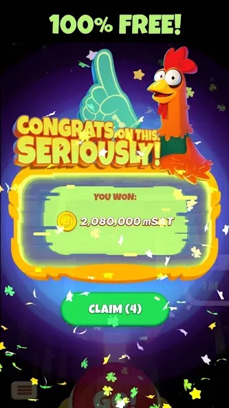 Скачать Chicken or Crash! Win Bitcoin. MOD APK — Безлимитные биткоины и жизни — скриншот 5 Скачать Chicken or Crash! Win Bitcoin. MOD APK — Безлимитные биткоины и жизни — скриншот 5