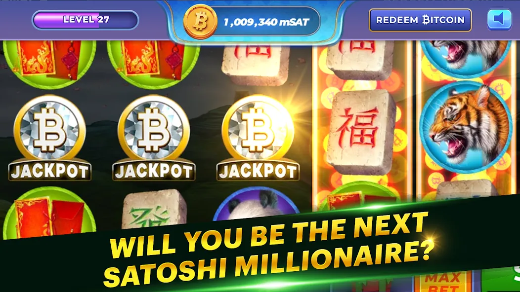 Взлом Satoshi Millions. Win Bitcoin — Много биткоинов и бонусов — скриншот 1