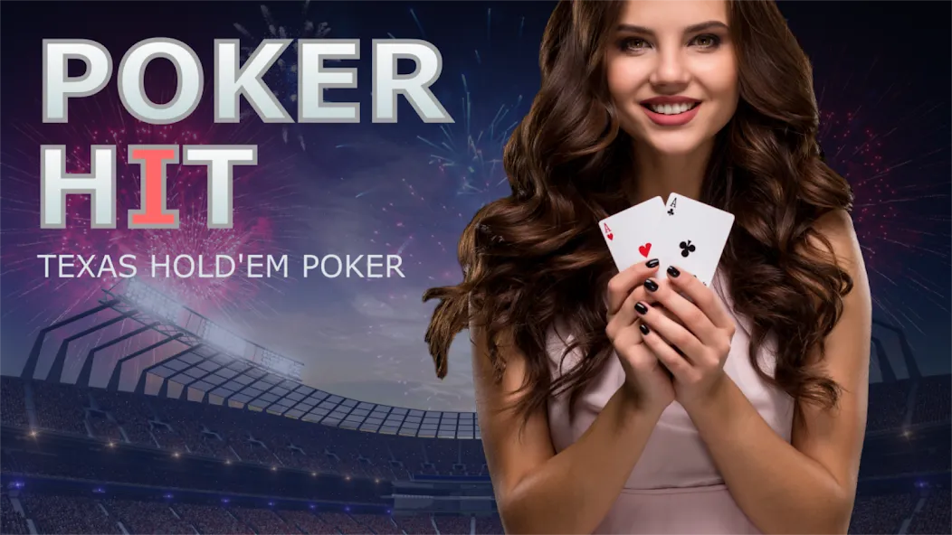 Poker Offline: Texas Holdem — Мод: Безлимитные фишки и всё открыто — скриншот 1