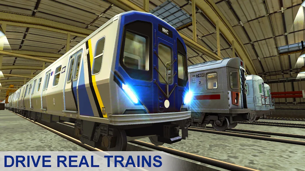Скачать Subway Train Simulator на Android — Безлимитные деньги и все поезда — скриншот 1