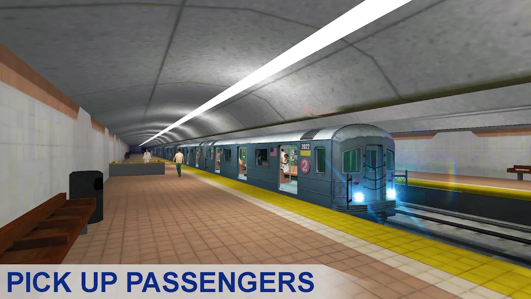 Скачать Subway Train Simulator на Android — Безлимитные деньги и все поезда — скриншот 2