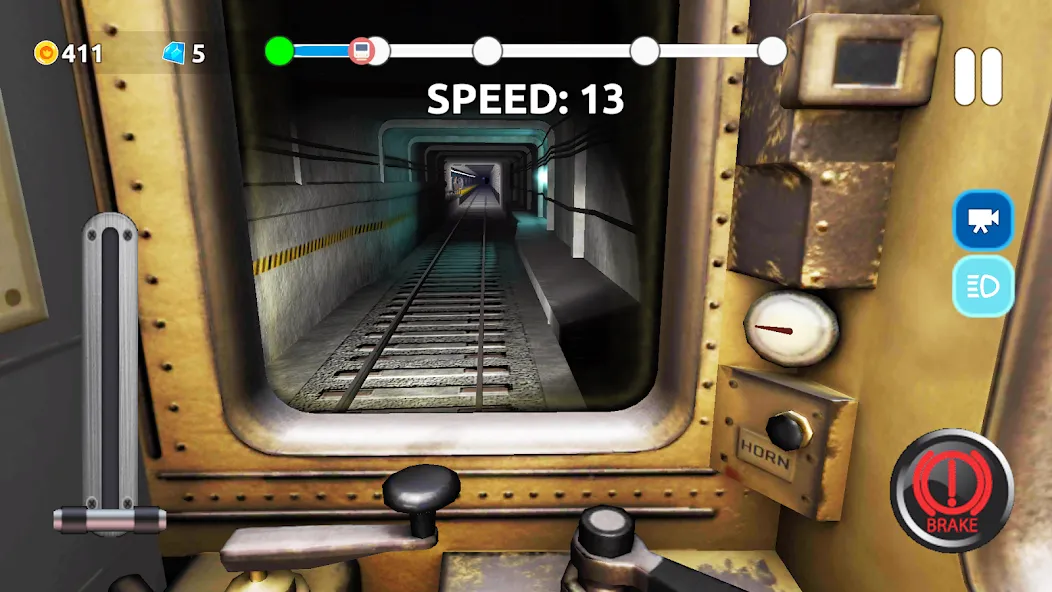 Скачать Subway Train Simulator на Android — Безлимитные деньги и все поезда — скриншот 4