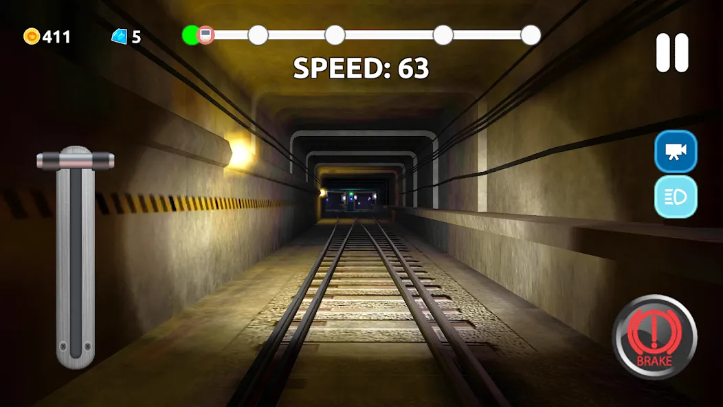 Скачать Subway Train Simulator на Android — Безлимитные деньги и все поезда — скриншот 5