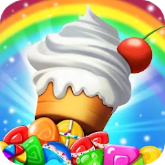 Взломанная Cookie Jelly Match на Андроид — Безлимитные жизни и подсказки