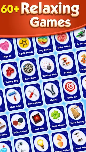 Antistress - Relaxing Games MOD APK — Расслабляющие мини-игры без рекламы — скриншот 1