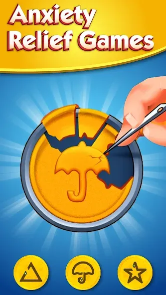 Antistress - Relaxing Games MOD APK — Расслабляющие мини-игры без рекламы — скриншот 2