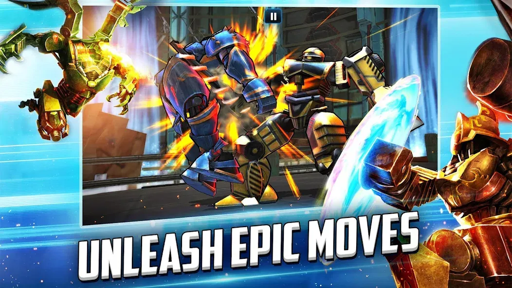 Скачать Ultimate Robot Fighting MOD APK — Безлимитные деньги и энергия — скриншот 2