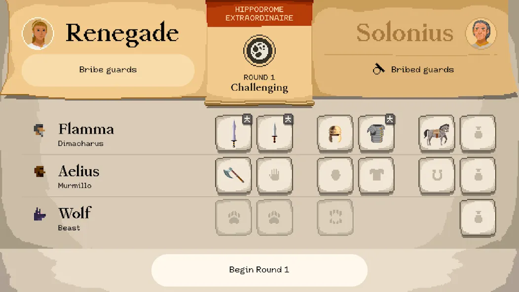 Gladiator manager MOD APK — Безлимитные деньги и ресурсы — скриншот 3