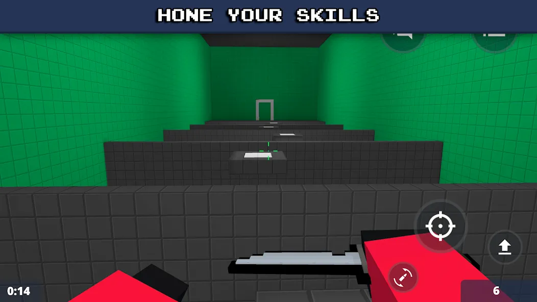 Скачать взлом Block Strike: Online Shooter на Андроид — Безлимитные монеты и всё оружие — скриншот 4