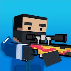 Скачать взлом Block Strike: Online Shooter на Андроид — Безлимитные монеты и всё оружие