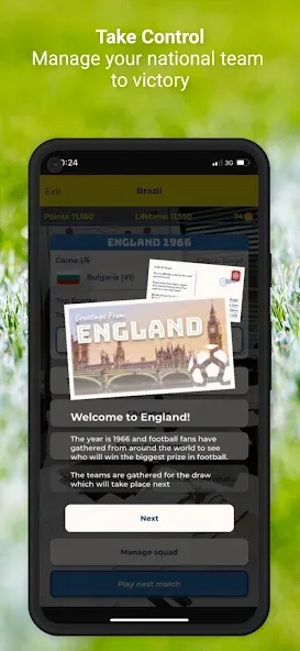 Скачать International Football Manager MOD APK — Безлимитные деньги и все команды открыты — скриншот 4