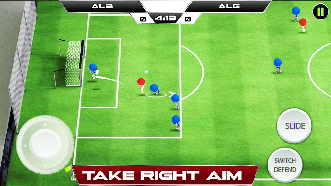 Stickman Soccer Football Game (Мод Безлимитные монеты и открыты все команды) — скриншот 3