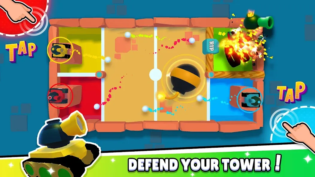 TwoPlayerGames 2 3 4 Player MOD — Игры для двух трёх и четырёх игроков на Андроид — скриншот 2