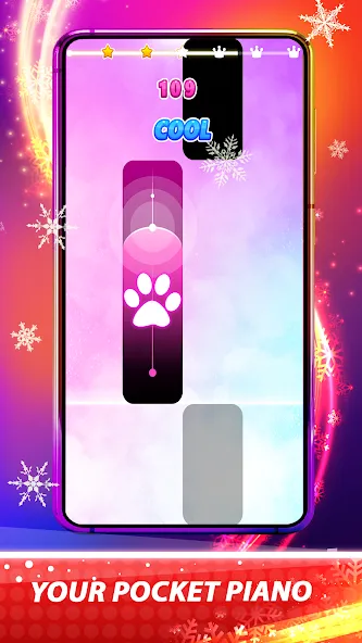 Magic Pink Tiles: Piano Game на Андроид — Без рекламы и все песни открыты — скриншот 2