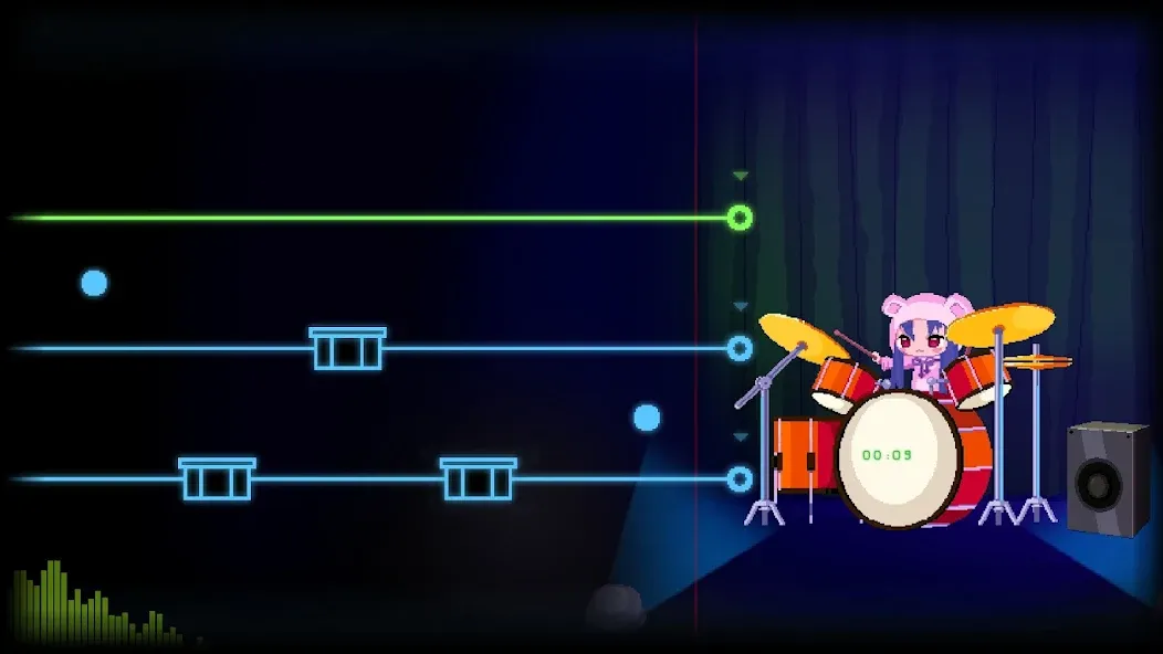 Rhythm Story - Detective Novel MOD APK — Открыты все истории и уровни — скриншот 4