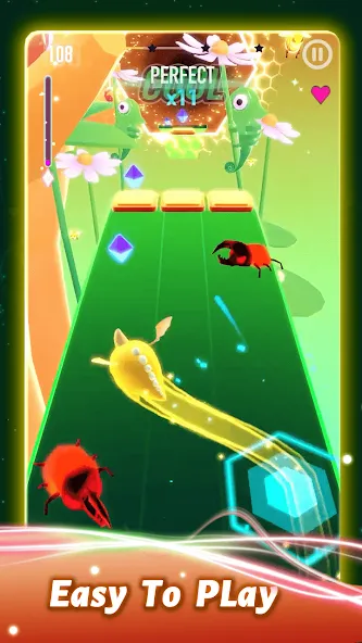 Rolling Twins: Music Ball Rush MOD APK — Безлимитные деньги и алмазы — скриншот 4 Rolling Twins: Music Ball Rush MOD APK — Безлимитные деньги и алмазы — скриншот 4