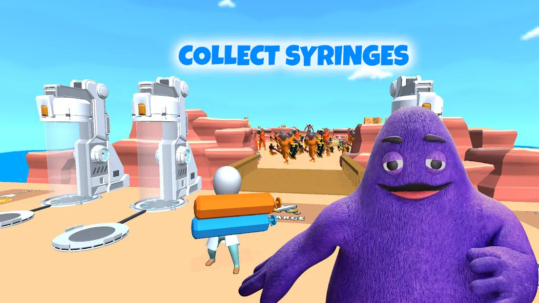 Скачать Grimace monster playground на телефон — Безлимитные ресурсы и открыты все уровни — скриншот 1 Скачать Grimace monster playground на телефон — Безлимитные ресурсы и открыты все уровни — скриншот 1