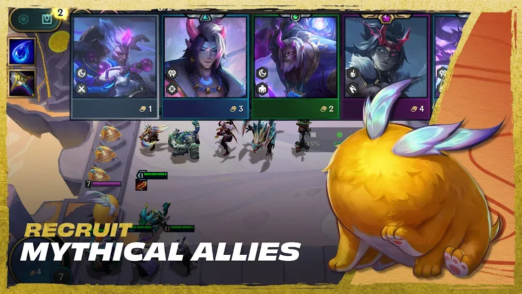 Скачать TFT: Teamfight Tactics — Последняя версия (Безлимитные ресурсы и усиленные герои) — скриншот 3 Скачать TFT: Teamfight Tactics — Последняя версия (Безлимитные ресурсы и усиленные герои) — скриншот 3