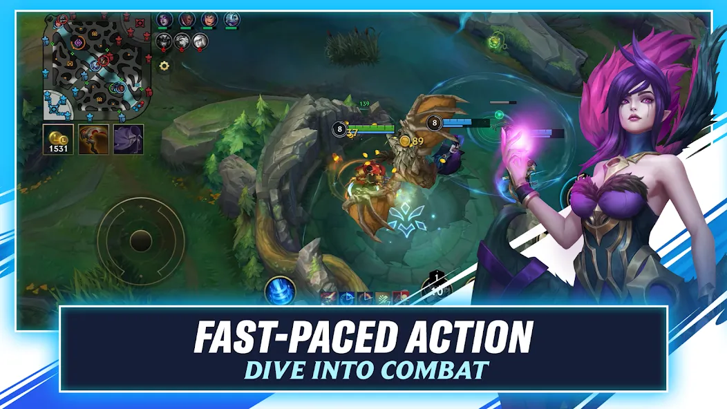 Скачать League of Legends: Wild Rift на Андроид — Разблокированы все чемпионы и скины — скриншот 3