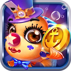 Скачать взломанную Fun Fish -Arcade Fishing Game — Безлимитные монеты и все уровни открыты