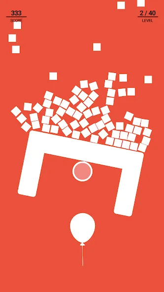 Скачать взломанную Rise Up: Balloon Game — Без рекламы и много жизней — скриншот 3