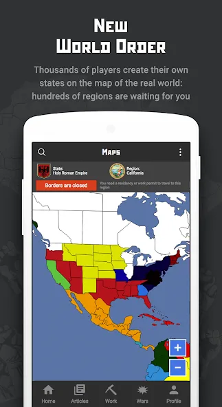 Скачать Rival Regions: world strategy на Андроид — Безлимитные ресурсы и влияние — скриншот 1 Скачать Rival Regions: world strategy на Андроид — Безлимитные ресурсы и влияние — скриншот 1
