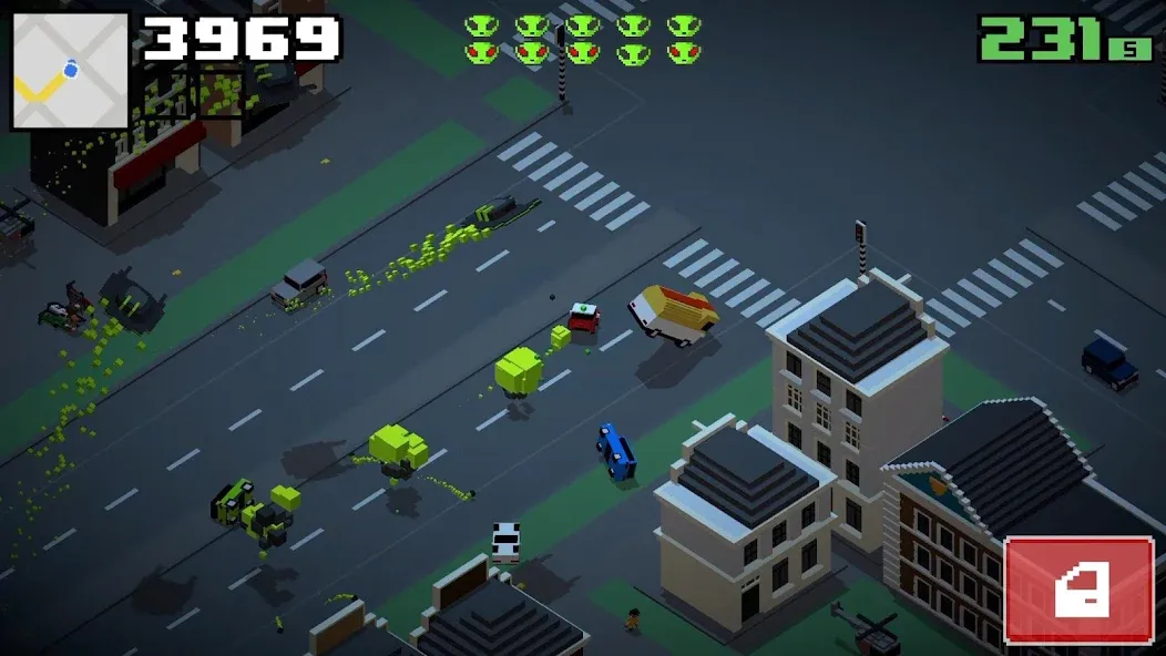 Взлом Smashy Road: Wanted 2 — Безлимитные деньги и все машины — скриншот 4