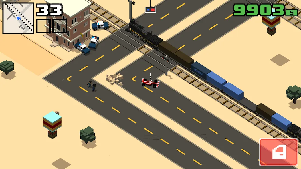 Взлом Smashy Road: Wanted 2 — Безлимитные деньги и все машины — скриншот 5