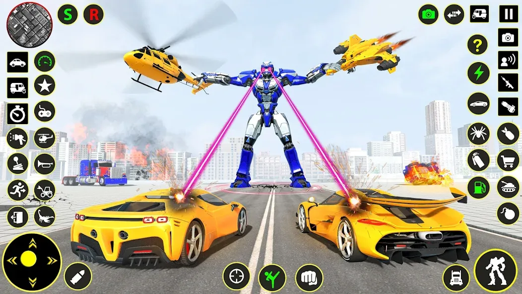Скачать Truck Game - Car Robot Games на Андроид — Безлимитные деньги и топливо — скриншот 3