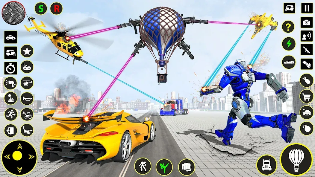 Скачать Truck Game - Car Robot Games на Андроид — Безлимитные деньги и топливо — скриншот 4