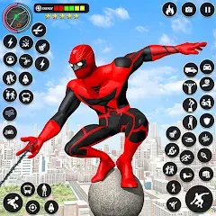 Spider Rope Games - Crime Hero MOD APK на Android — Безлимитные деньги и открыты все уровни