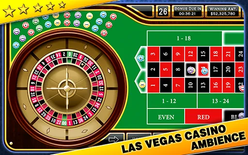 Скачать Roulette - Casino Style! на телефон — Безлимитные фишки и выигрышные ставки — скриншот 1
