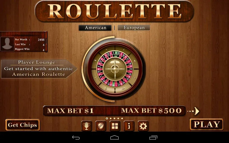 Скачать Roulette - Casino Style! на телефон — Безлимитные фишки и выигрышные ставки — скриншот 4