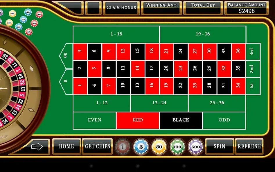 Скачать Roulette - Casino Style! на телефон — Безлимитные фишки и выигрышные ставки — скриншот 5