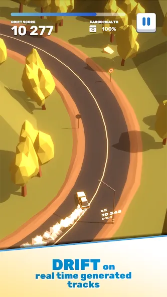 Скачать Tofu Drifter — Безлимитные деньги и открыты все машины — скриншот 1