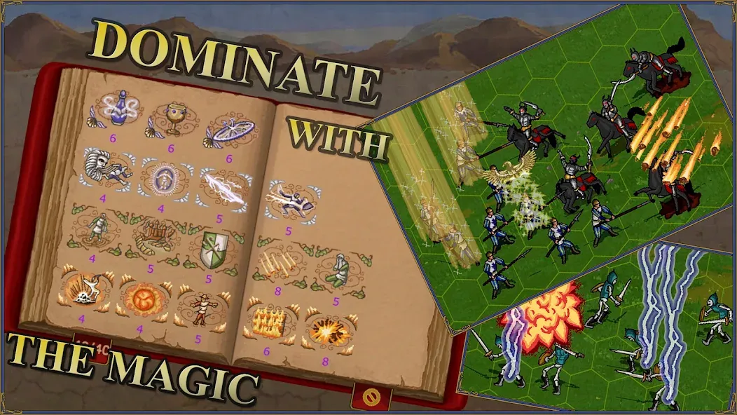 Скачать Heroes of Might: Magic arena 3 — Безлимитные ресурсы и все герои — скриншот 2