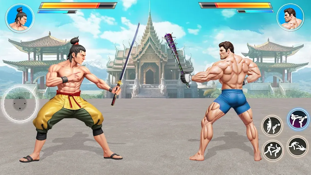 Скачать Kung Fu Karate Fighting Games — Безлимитные деньги и энергия — скриншот 2