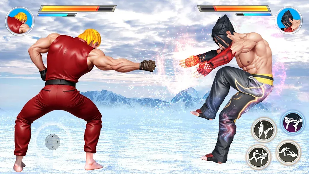 Скачать Kung Fu Karate Fighting Games — Безлимитные деньги и энергия — скриншот 4
