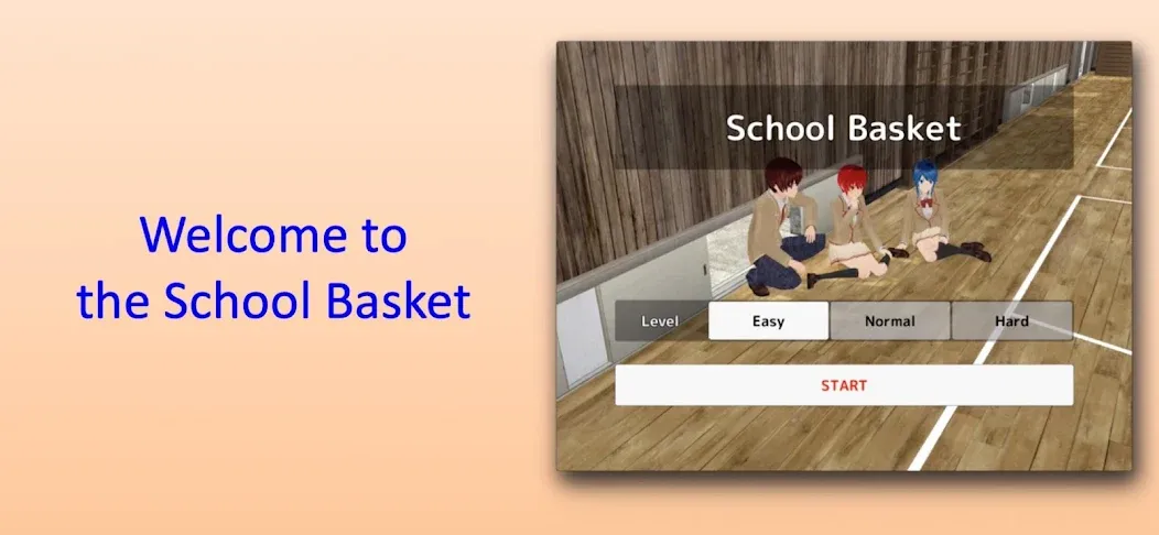 Скачать взломанную School Basket — Безлимитные деньги и разблокировано всё — скриншот 1 Скачать взломанную School Basket — Безлимитные деньги и разблокировано всё — скриншот 1