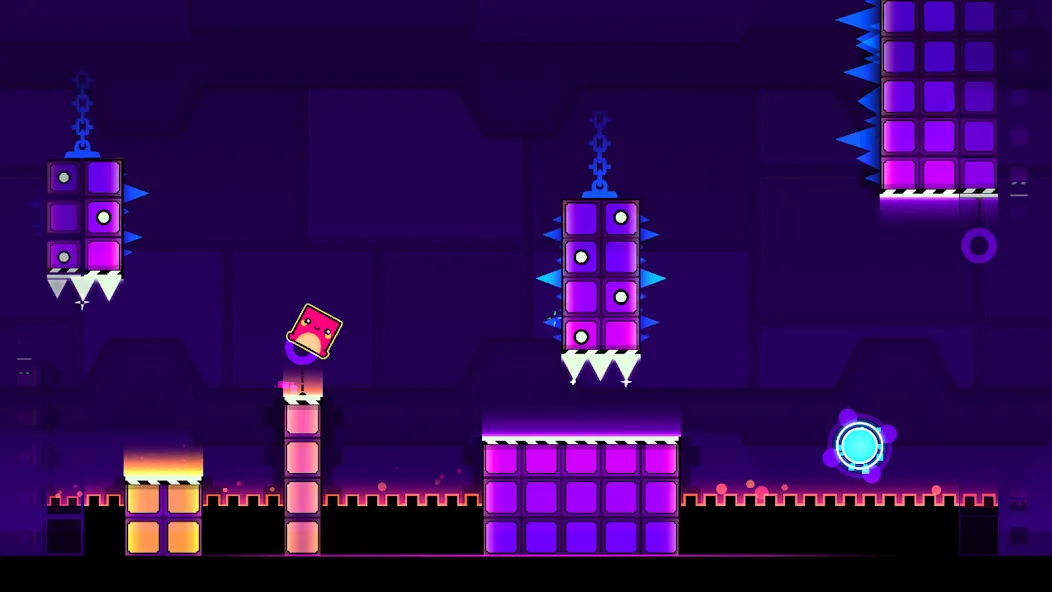 Скачать Geometry Dash SubZero (Мод: Безлимитные попытки и открыты уровни) на Андроид — скриншот 3